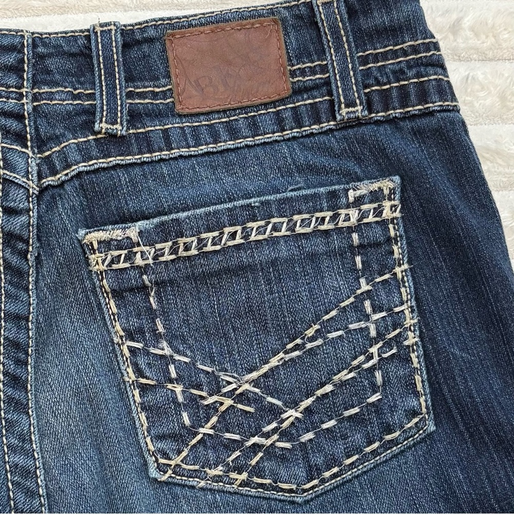 BKE Denim Jeans Harper Stretch Straight Leg Dark Wash Size 29 - Picture 6 of 12